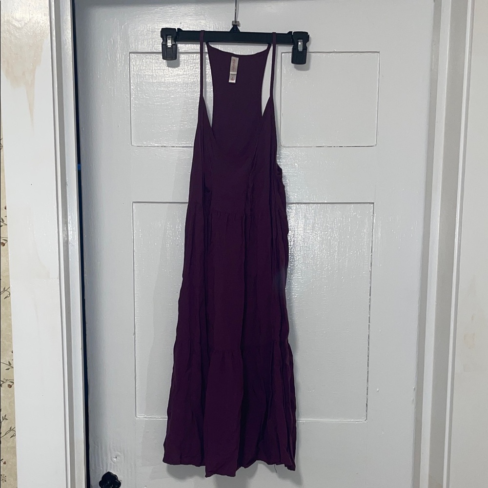 Xhilaration Deep Purple Dress Sun Dress